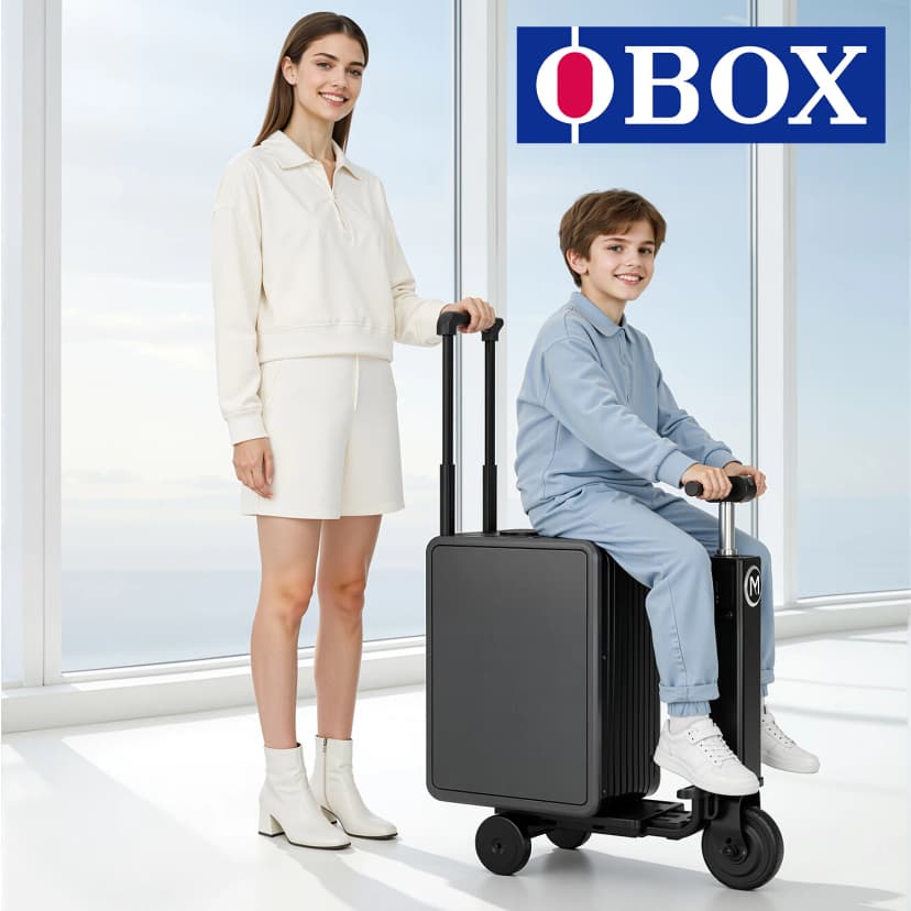 OBOK MYBOX Akumulatorowy Zmotoryzowany Bagaż – Jeżdżąca Walizka