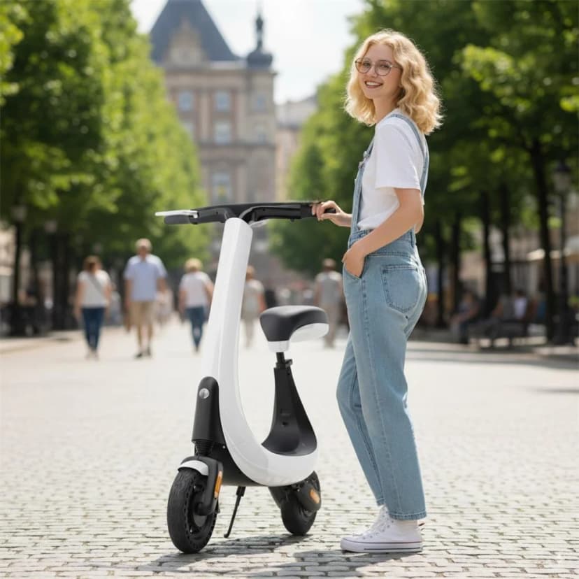 Hulajnoga elektryczna o mocy 400 W z akumulatorem 36 V – lekka i kompaktowa konstrukcja