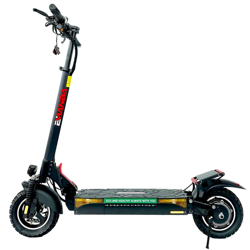 Hulajnoga Elektryczna Terenowa EMANBA 48V - Składana, 10-calowe Opony, Zasięg 35-45km