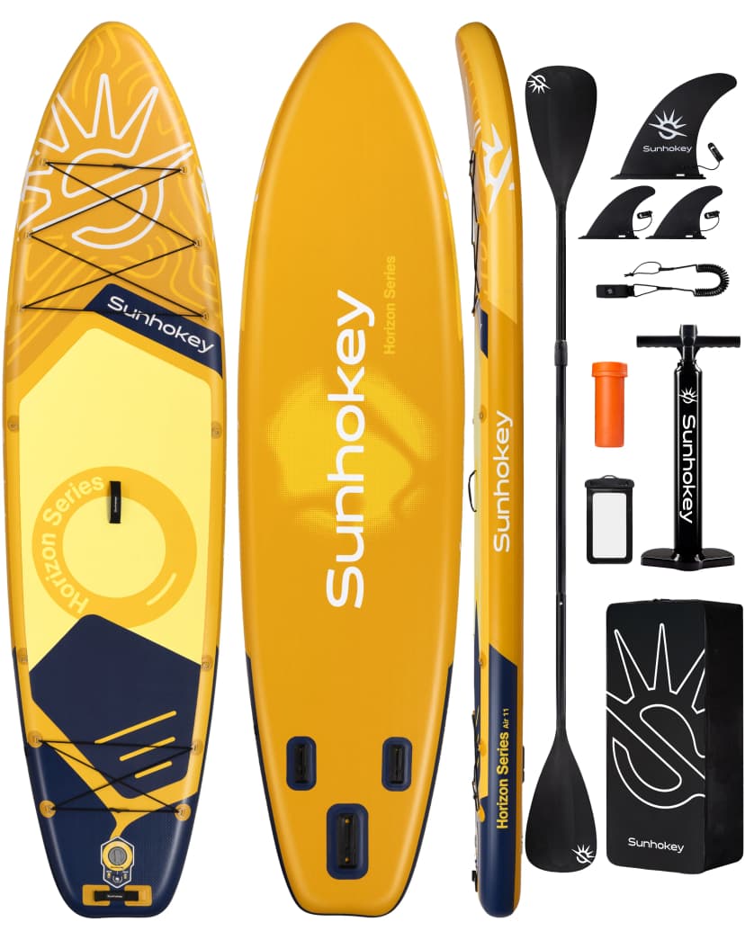 Nadmuchiwana deska do wiosłowania Sunhokey z serii Horizon – 11' x 34'' x 6''